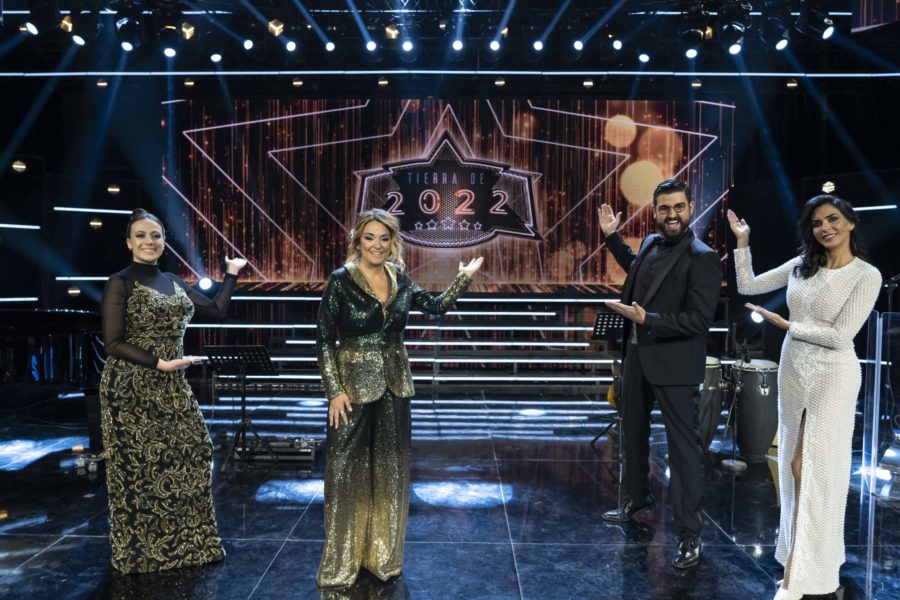 Manu Sánchez, Toñi Moreno, Teresa Martín y María Villalón presentan 'Tierra de 2022', el especial de Nochevieja de Canal Sur